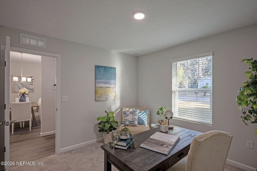 Furnished interior view inside a new home in , Jacksonville (Image 13).