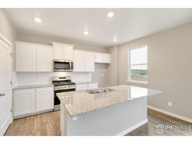 Furnished interior view inside a new home in Westgate, Greeley (Image 8). Furnished interior view inside a new home in Westgate, Greeley (Image 8).
