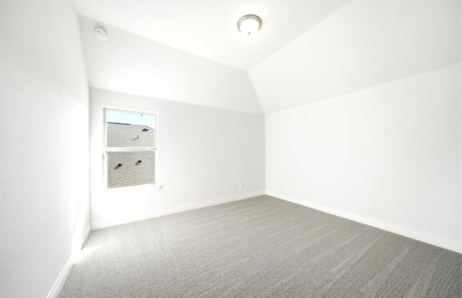 Spacious, unfurnished interior of a new home in Bridgeland 60′, Cypress (Image 29).