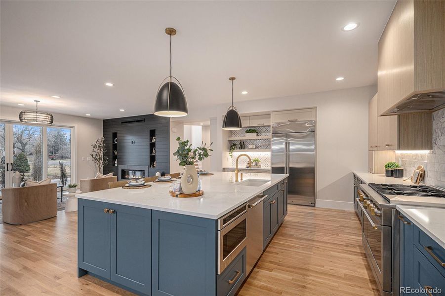 Furnished interior view inside a new home in , Denver (Image 7).