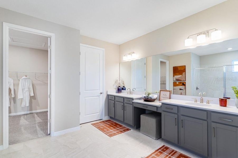 Furnished interior view inside a new home in Coasterra Community Group Page, Palmetto (Image 16).