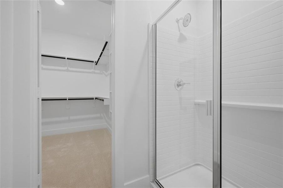 Furnished interior view inside a new home in , Forney (Image 11).