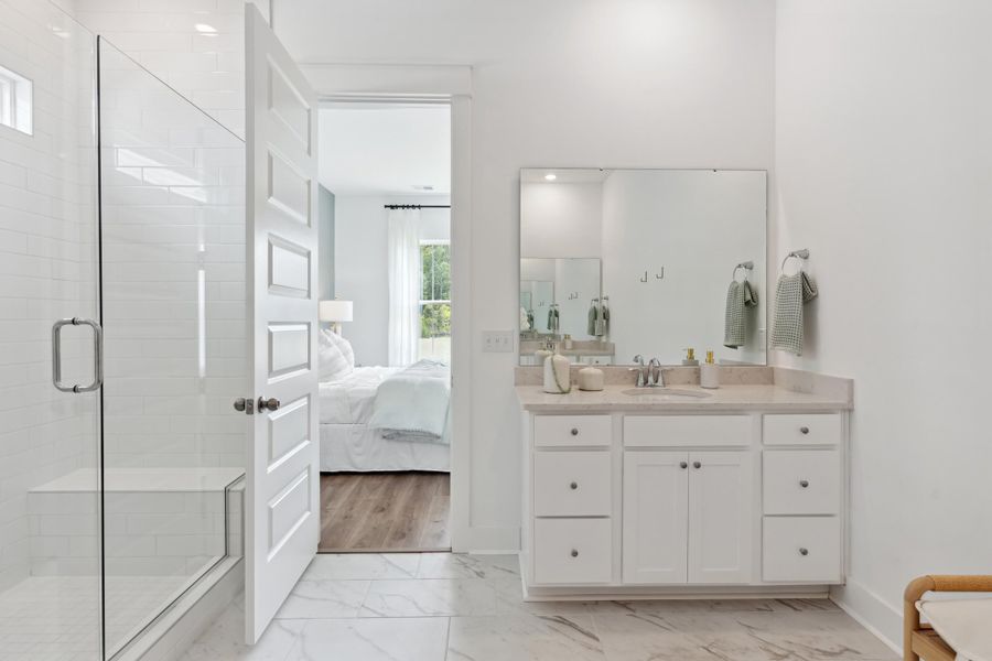 Furnished interior view inside a new home in Carnes Crossroads: Coastal Collection, Summerville (Image 5).