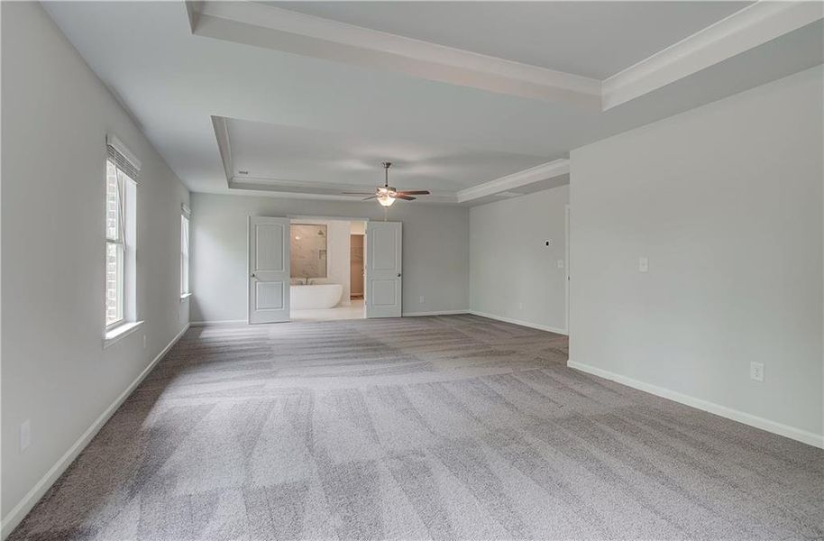 Spacious, unfurnished interior of a new home in Cambria at Traditions, Hampton (Image 17).