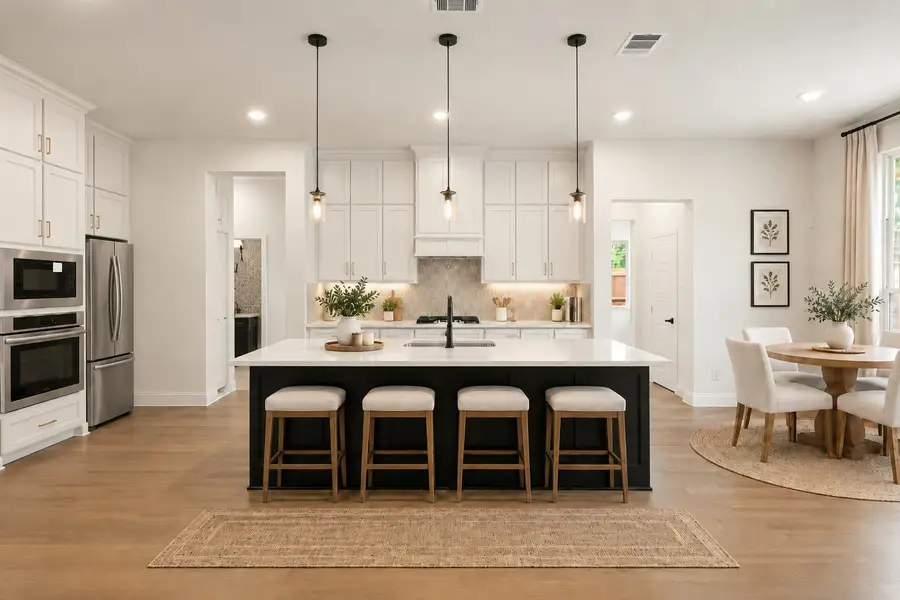 Furnished interior view inside a new home in Kentsdale Farms, DeSoto (Image 6).