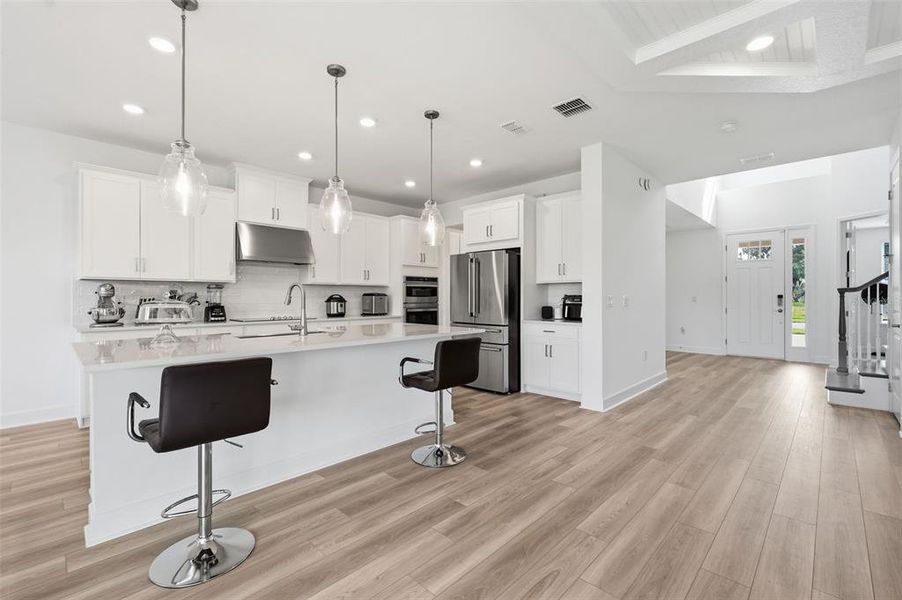 Furnished interior view inside a new home in , Plant City (Image 16).