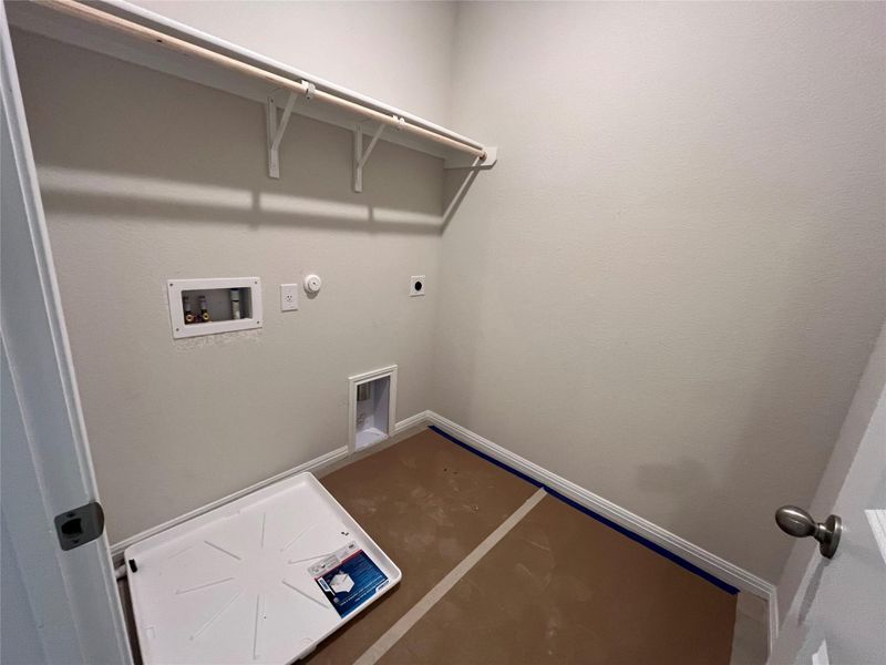 In-progress construction of a new home in The Cottages at Lariat, Liberty Hill, TX (Image 28).