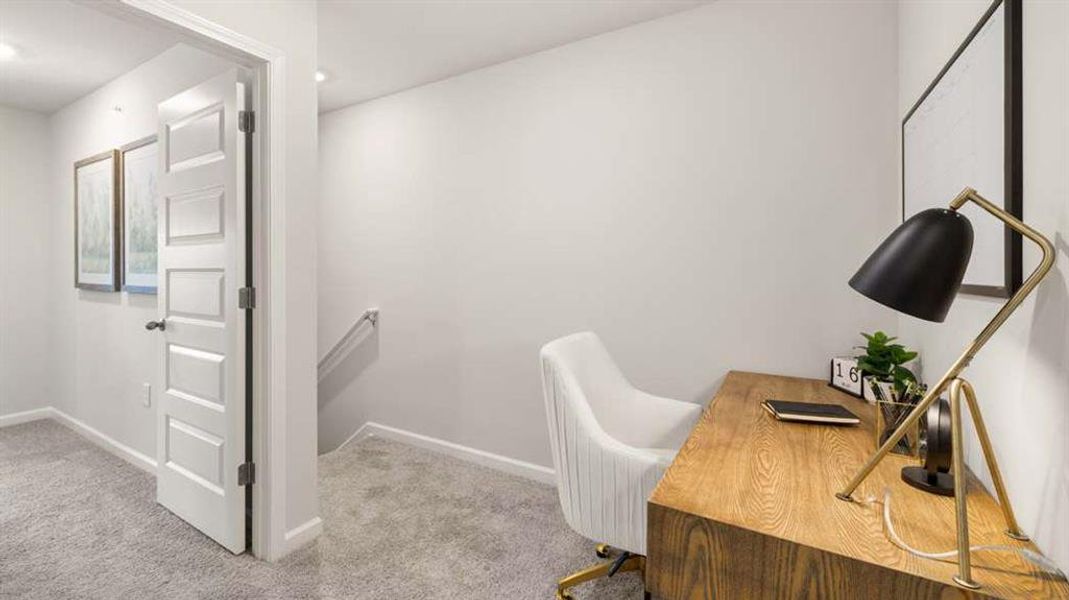 Furnished interior view inside a new home in , Stockbridge (Image 35).