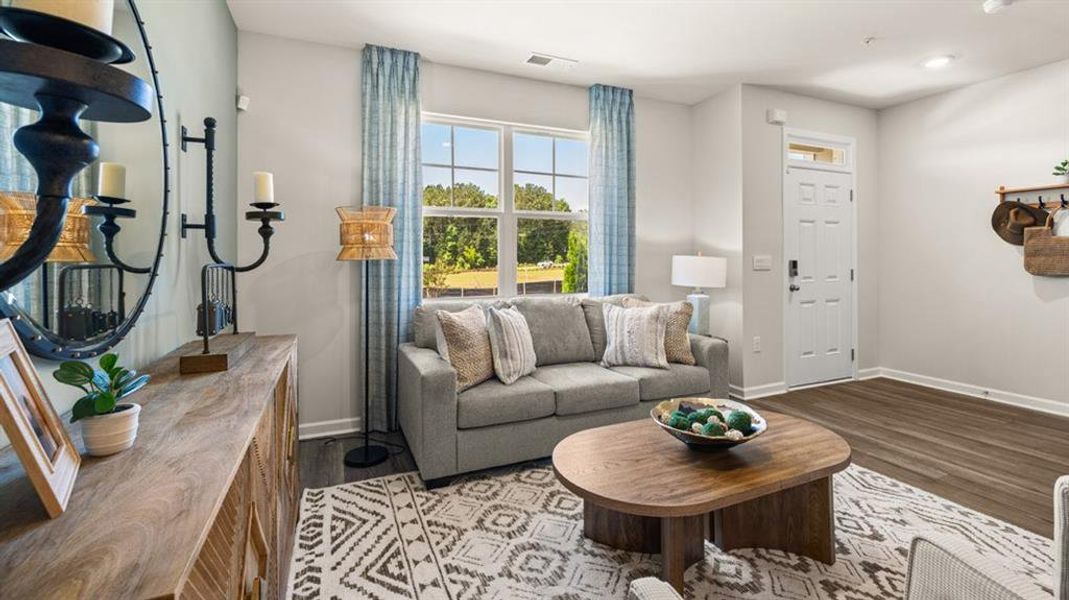 Furnished interior view inside a new home in , Stockbridge (Image 16).