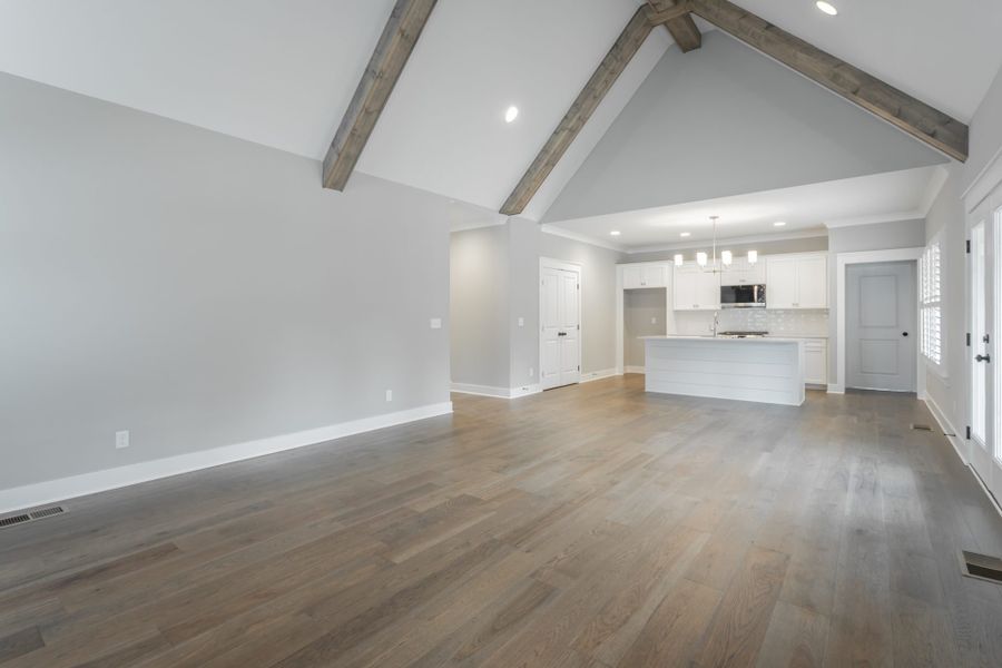 Representative unfurnished interior of a home built from the Autumnbrook B by Riverstone Construction, LLC in Pine Ridge, Soddy-Daisy (Image 17).