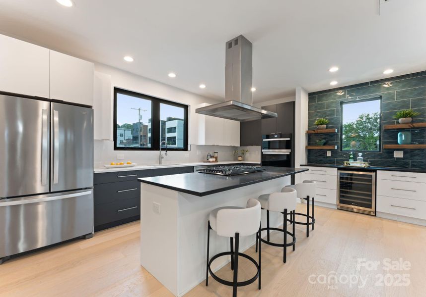 Furnished interior view inside a new home in , Charlotte (Image 17).
