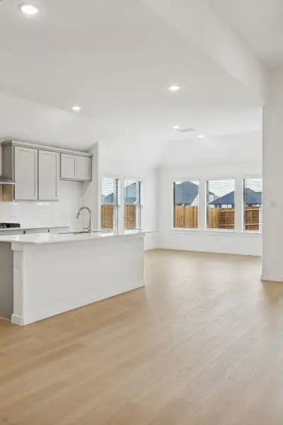 Open Floor Plan in the Gilmour II home plan by Trophy Signature Homes – REPRESENTATIVE PHOTO