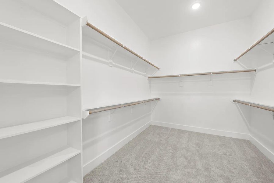 Panorama A Primary closet Panorama A Primary closet