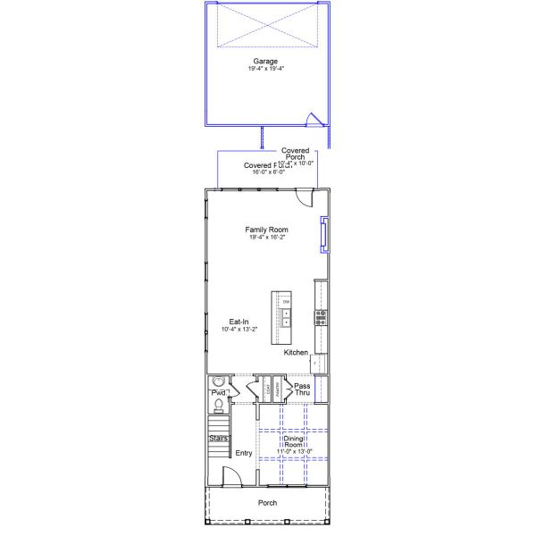 2D floor plan layout of this home in Renaissance at White Oak, Garner, NC (Image 2). 2D floor plan layout of this home in Renaissance at White Oak, Garner, NC (Image 2).