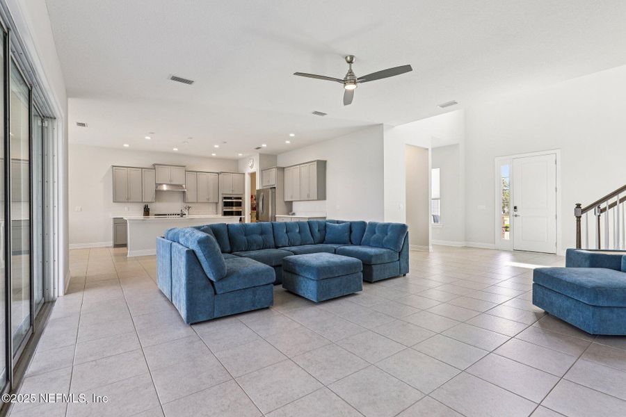 Furnished interior view inside a new home in , St. Augustine (Image 58).