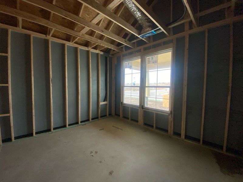 In-progress construction of a new home in Morningstar, Aledo, TX (Image 5).