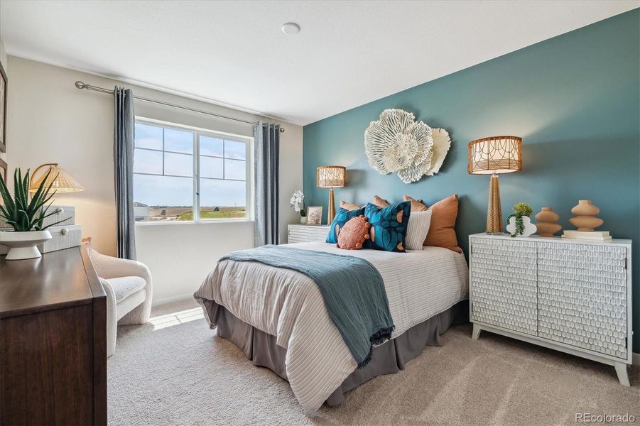 Furnished interior view inside a new home in Spring Valley Ranch, Elizabeth (Image 17).