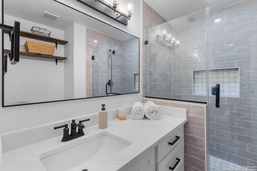 Furnished interior view inside a new home in , San Antonio (Image 7). Furnished interior view inside a new home in , San Antonio (Image 7).