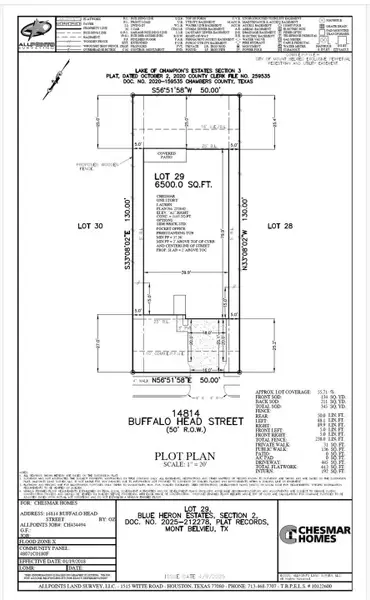2D floor plan layout of this home in Blue Heron, Mont Belvieu, TX (Image 3).