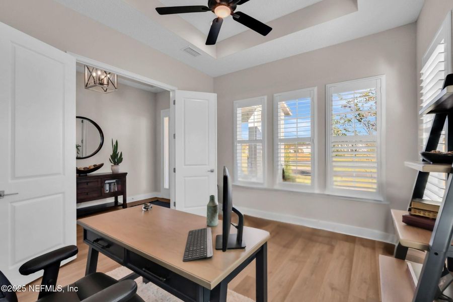 Furnished interior view inside a new home in Seven Pines, Jacksonville (Image 35). Furnished interior view inside a new home in Seven Pines, Jacksonville (Image 35).