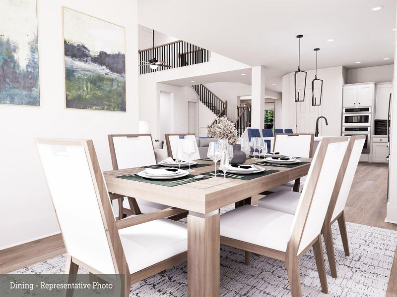 REPRESENTATIVE PHOTO:Spacious Dining area with large windows for light!