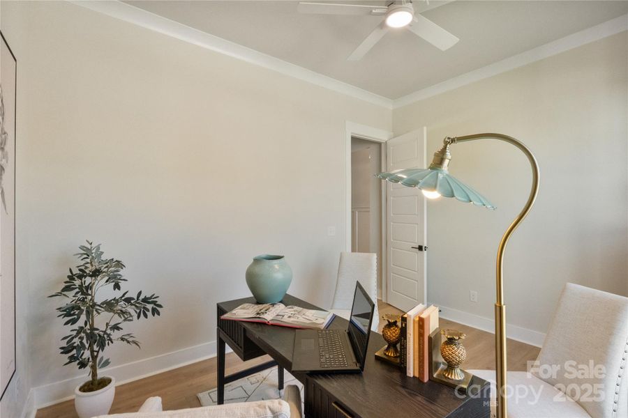 Furnished interior view inside a new home in , Fort Mill (Image 6).