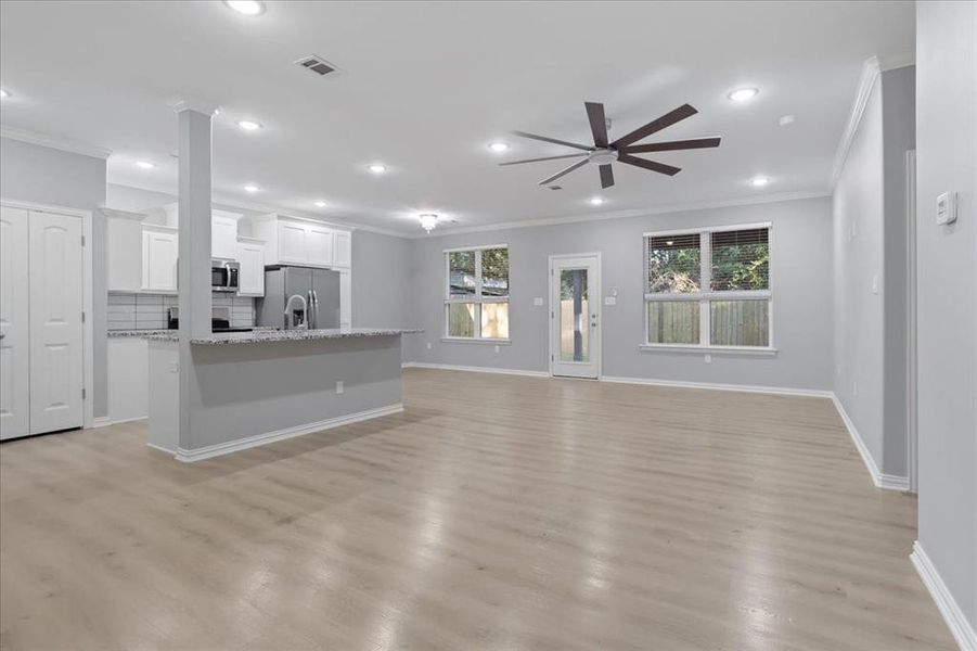 Spacious, unfurnished interior of a new home in , Denison (Image 22). Spacious, unfurnished interior of a new home in , Denison (Image 22).