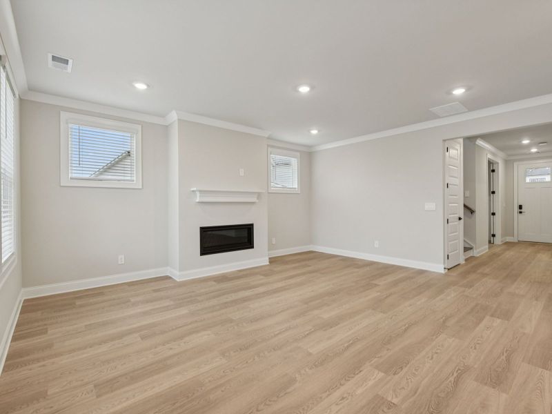 Spacious, unfurnished interior of a new home in Vines at Mill Creek - Legacy Series, Braselton (Image 13).