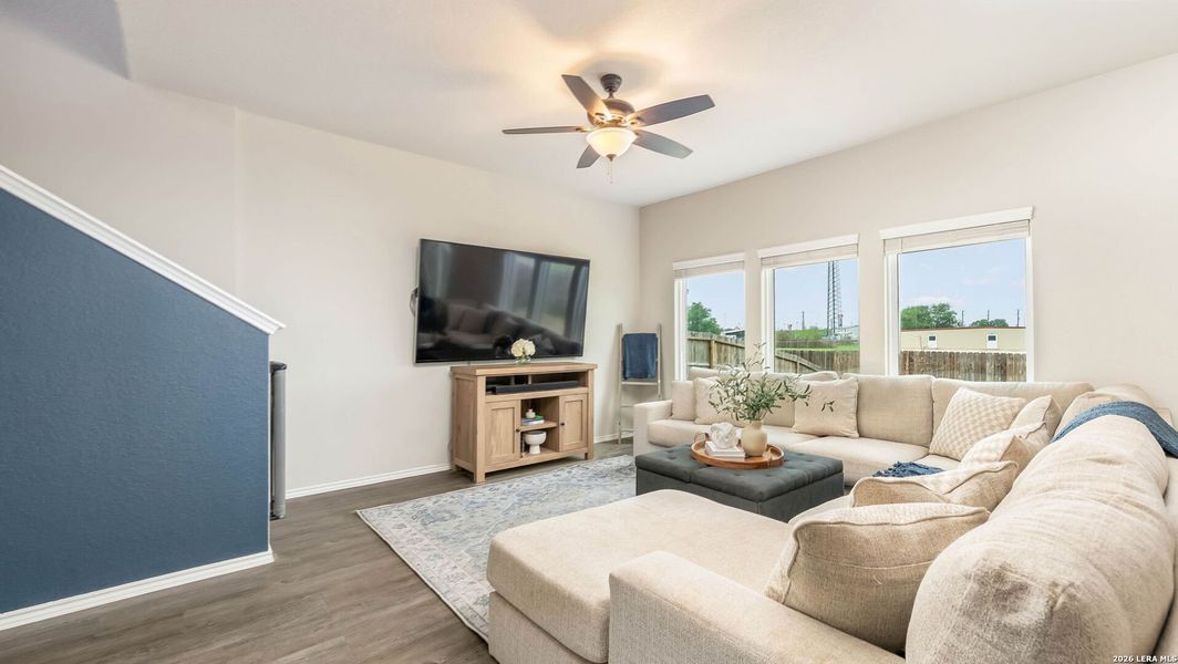 Furnished interior view inside a new home in , Lytle (Image 3).