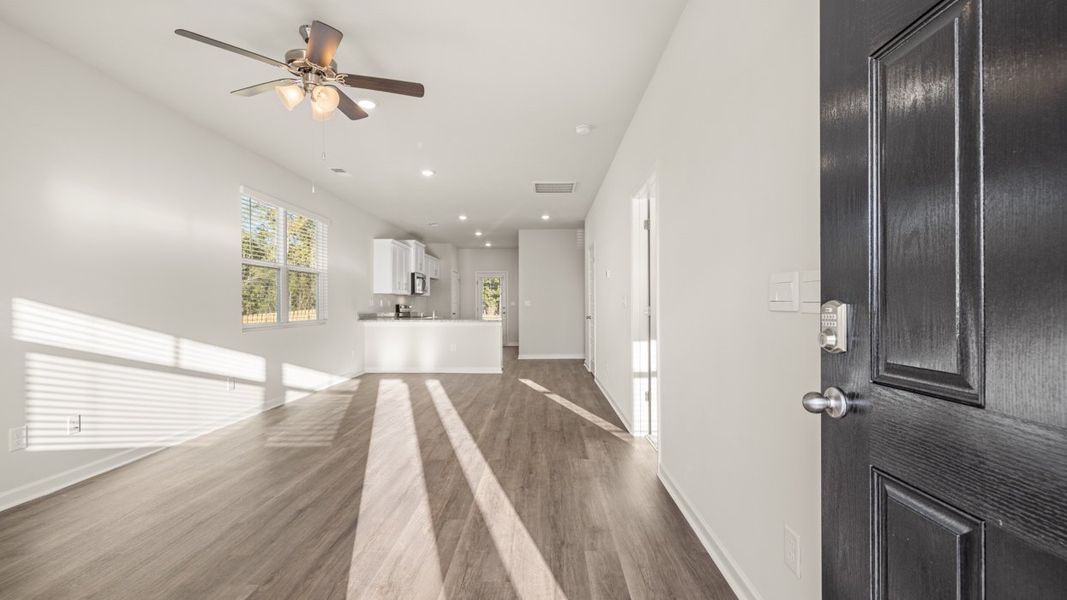 Spacious, unfurnished interior of a new home in Bellemeade Landing, Augusta (Image 12). Spacious, unfurnished interior of a new home in Bellemeade Landing, Augusta (Image 12).