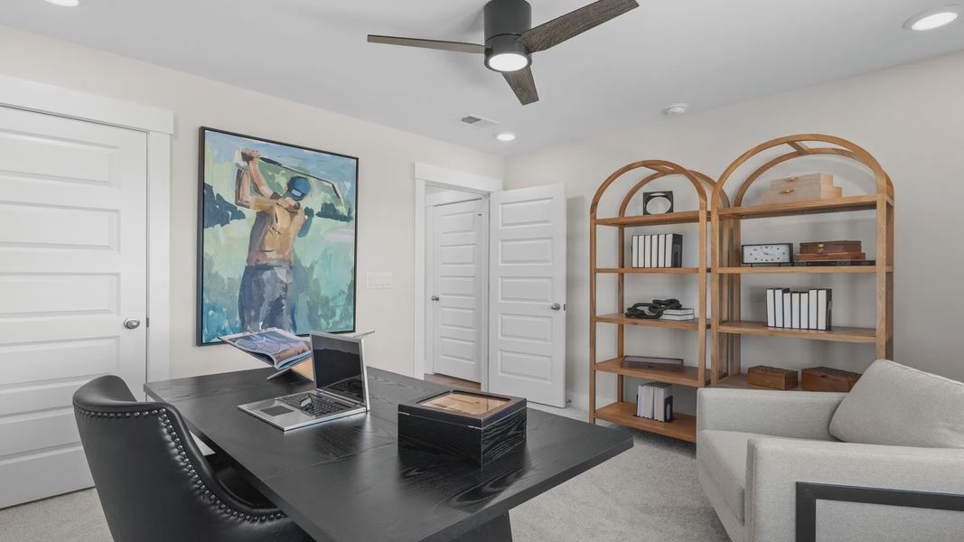 Furnished interior view inside a new home in Townes at Carolina Forest, Myrtle Beach (Image 21).