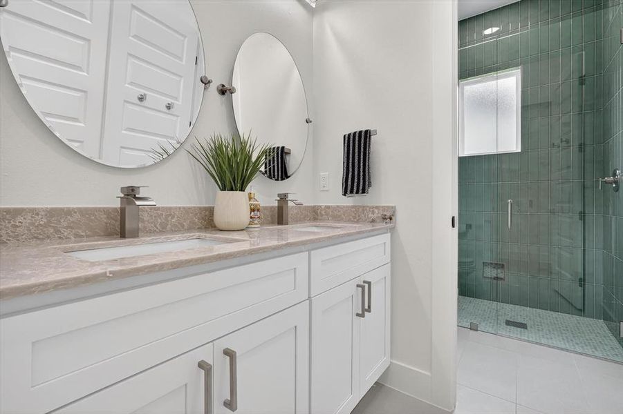 Furnished interior view inside a new home in , Forney (Image 14).