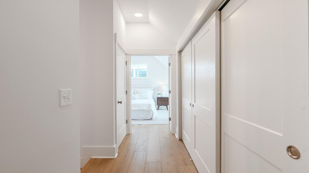 Spacious, unfurnished interior of a new home in Grants Court, Charleston (Image 19). Spacious, unfurnished interior of a new home in Grants Court, Charleston (Image 19).