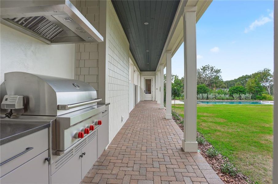 Exterior details and patio area of a home in , Oakland (Image 29).