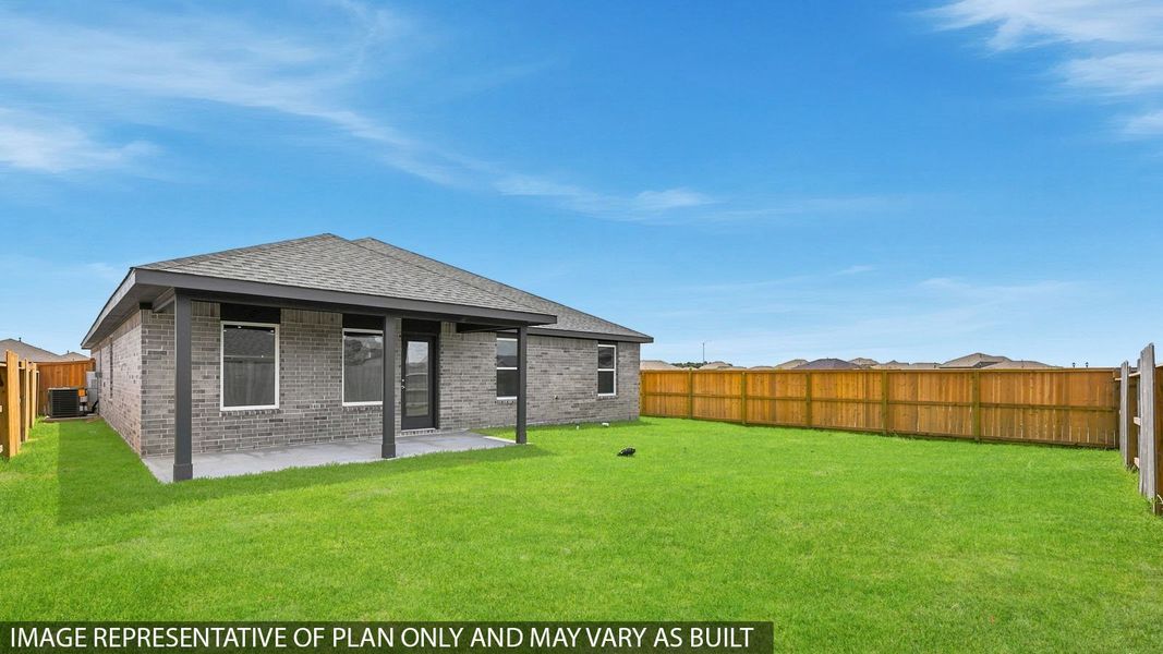 Exterior details and patio area of a home in Sunterra, Katy (Image 3).