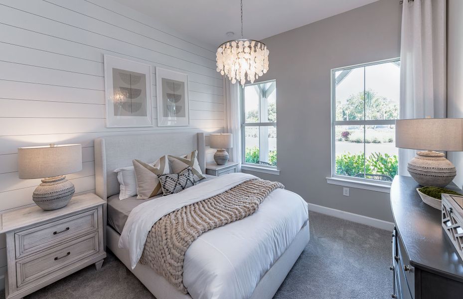 Furnished interior view inside a new home in BeachWalk by Manasota Key, Englewood (Image 13).