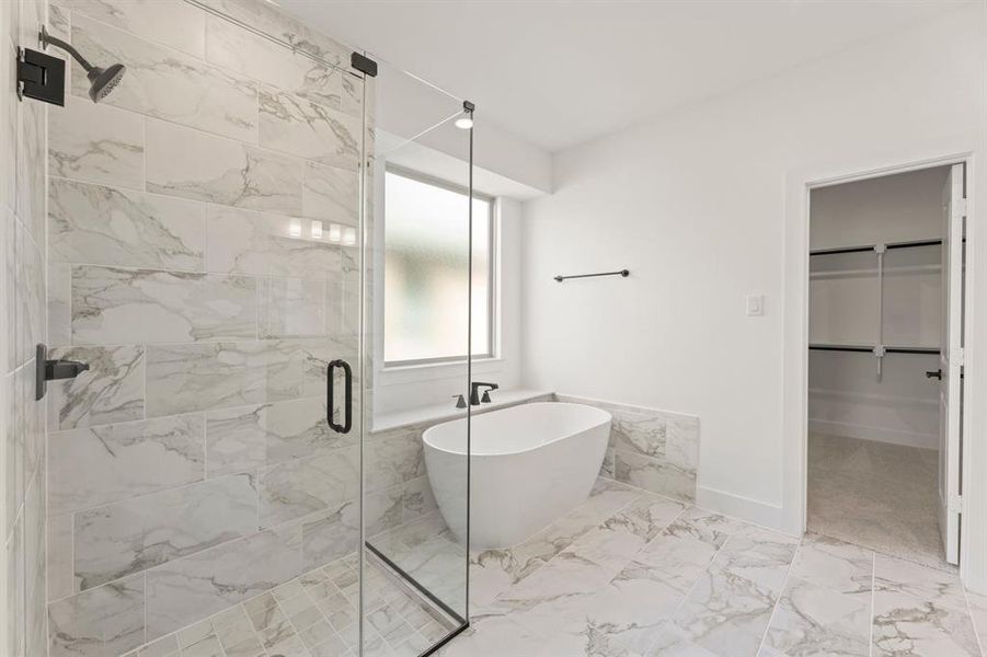 Furnished interior view inside a new home in Trails at Cottonwood Creek, Rowlett (Image 6).