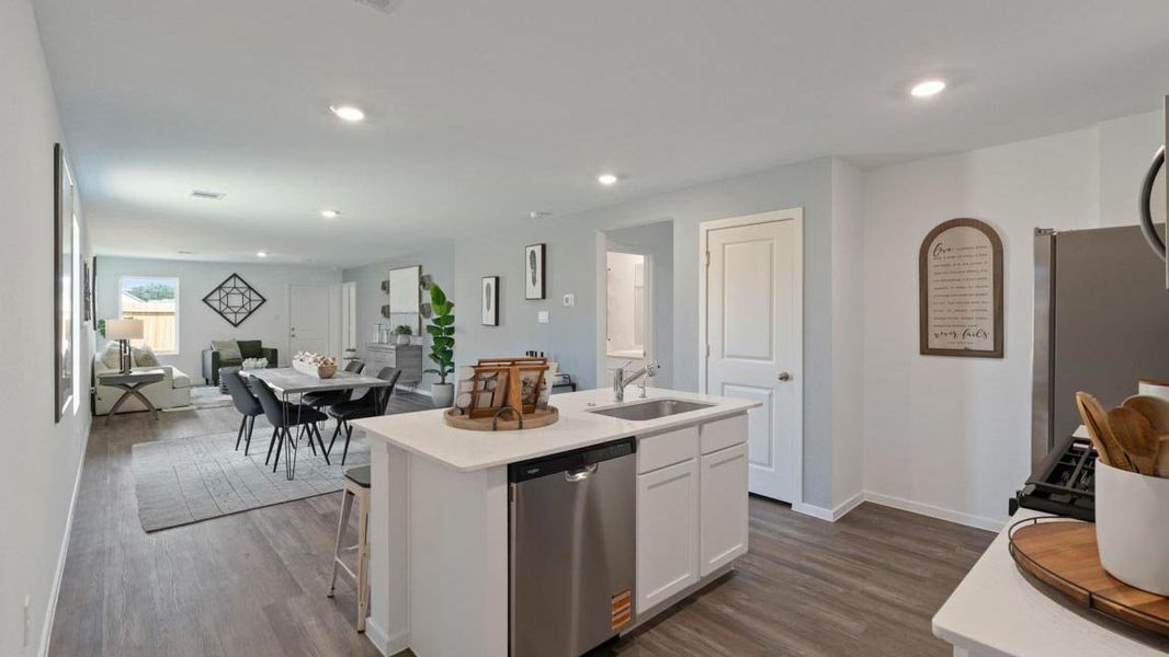 Furnished interior view inside a new home in Sunset Valley, Hockley (Image 15).
