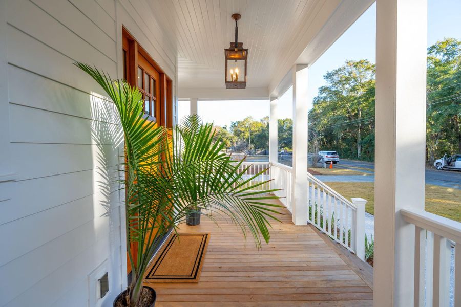 Exterior details and patio area of a home in , Mount Pleasant (Image 4).