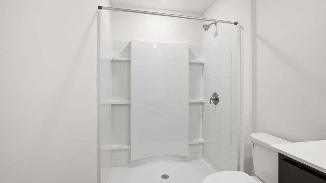 Representative furnished interior of a home built from the Glendale-Basement by D.R. Horton in Belhaven, Knoxville (Image 12).