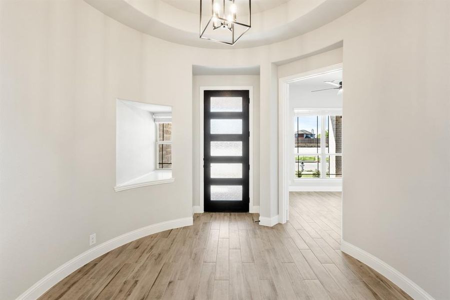 Spacious, unfurnished interior of a new home in Mockingbird Heights Classic 60, Midlothian (Image 17). Spacious, unfurnished interior of a new home in Mockingbird Heights Classic 60, Midlothian (Image 17).