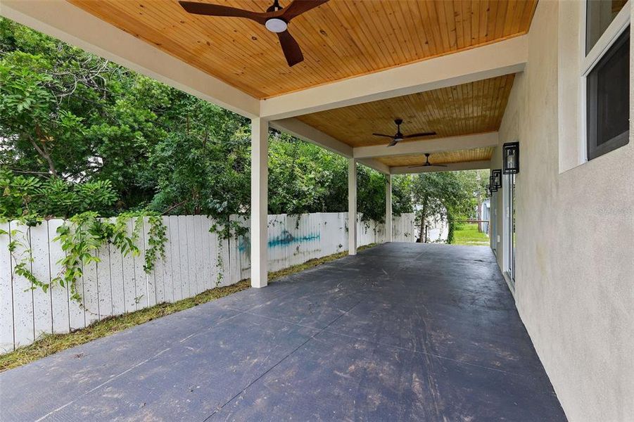 Exterior details and patio area of a home in , Dunedin (Image 4).