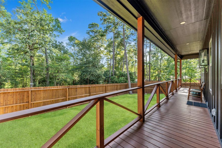 Exterior details and patio area of a home in , Montgomery (Image 27).