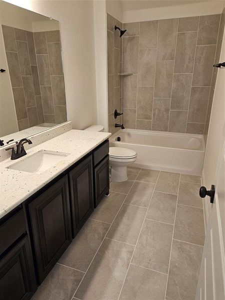 Furnished interior view inside a new home in Corner Stone Ranch, Howe (Image 9).
