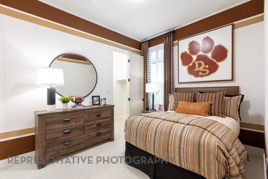 Furnished interior view inside a new home in Harvest Green, Richmond (Image 10). Furnished interior view inside a new home in Harvest Green, Richmond (Image 10).