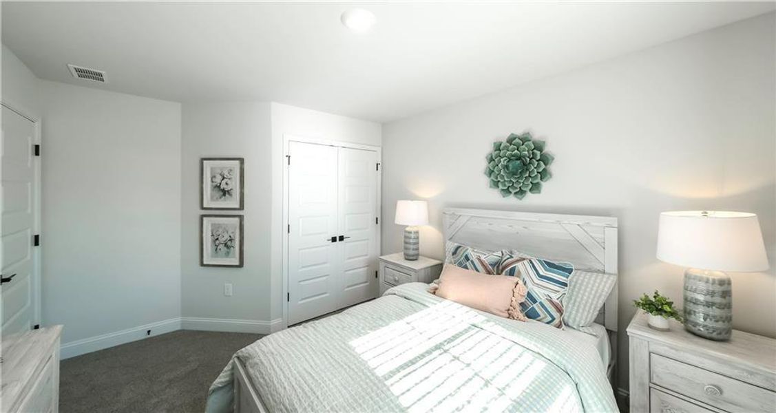 Furnished interior view inside a new home in Canterbury Villas, Carrollton (Image 22).