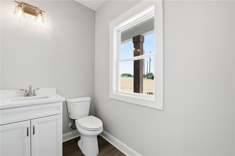 Furnished interior view inside a new home in , Monroe (Image 12).