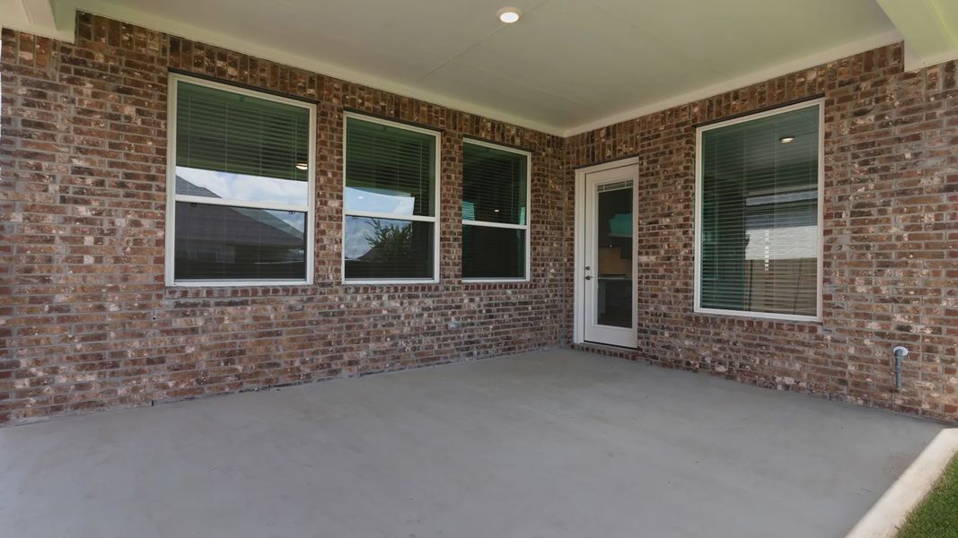 Exterior details and patio area of a home in Broken Oak, Georgetown (Image 3). Exterior details and patio area of a home in Broken Oak, Georgetown (Image 3).