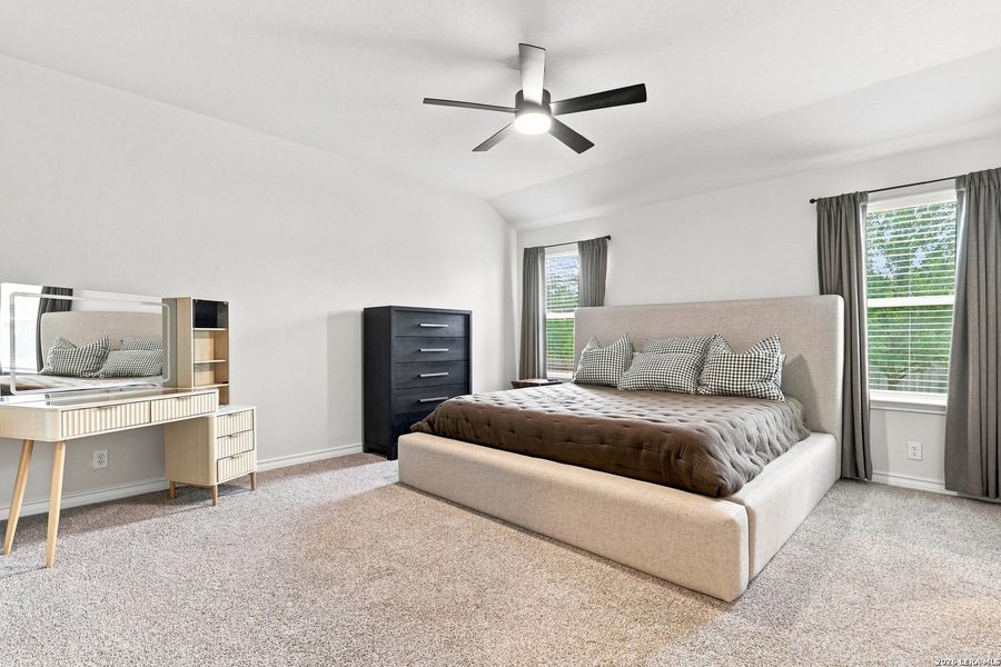 Furnished interior view inside a new home in Redbird Ranch, San Antonio (Image 14).