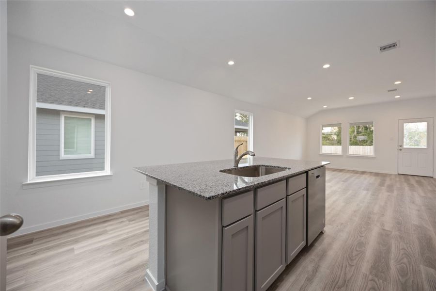 Furnished interior view inside a new home in Allison Park, Houston (Image 4).